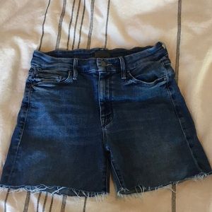Mother cut off shorts